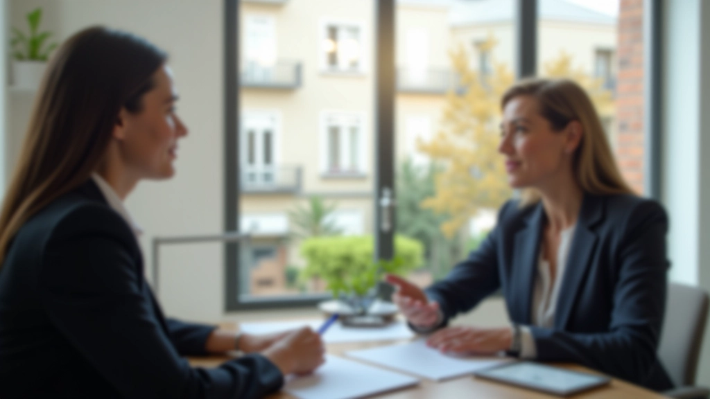 Sessão de coaching profissional sobre transição de carreira